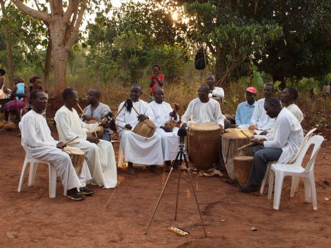 Buganda Music Ensemble / Foto: Carmen Rosenkranz